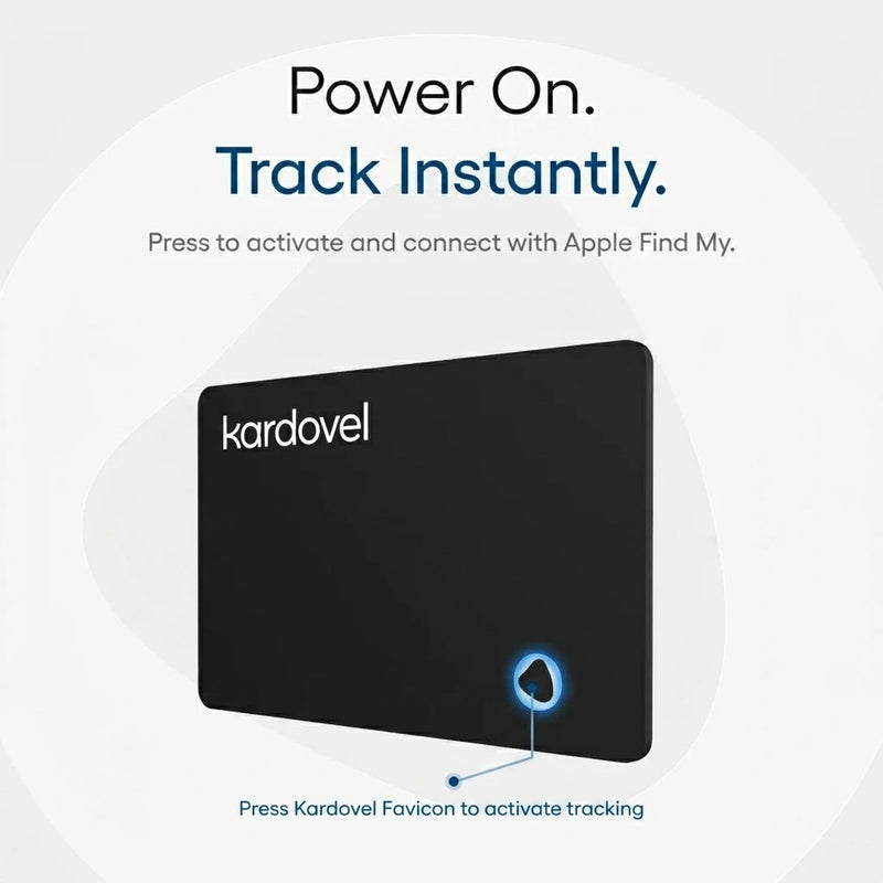 Kardovel Tracking Card
